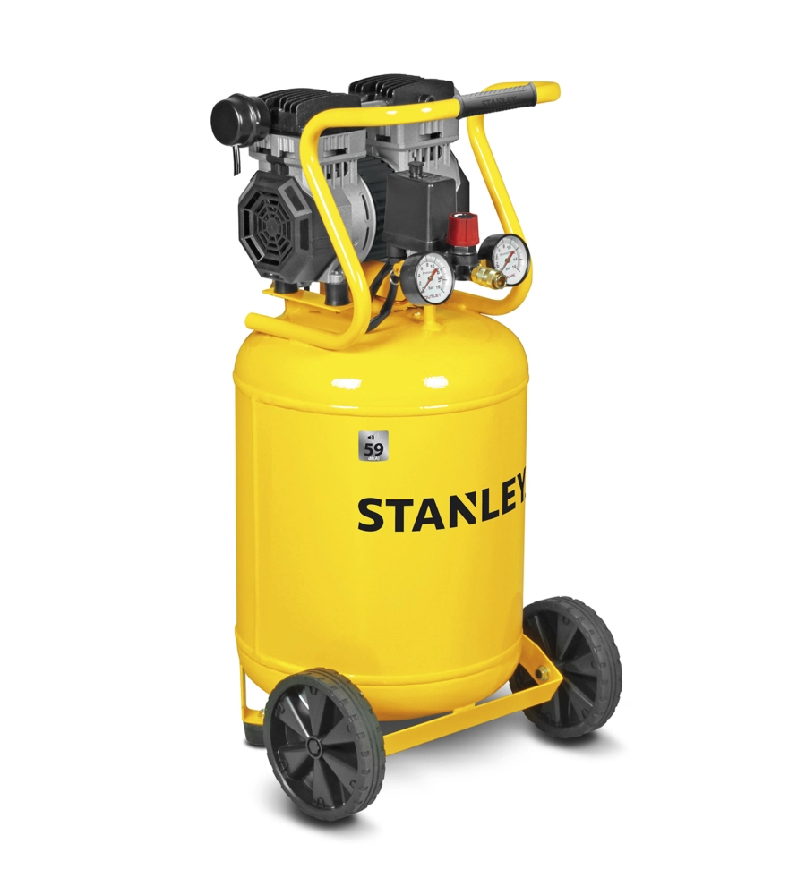Compressore aria silenziato stanley 50l 1,3 hp
