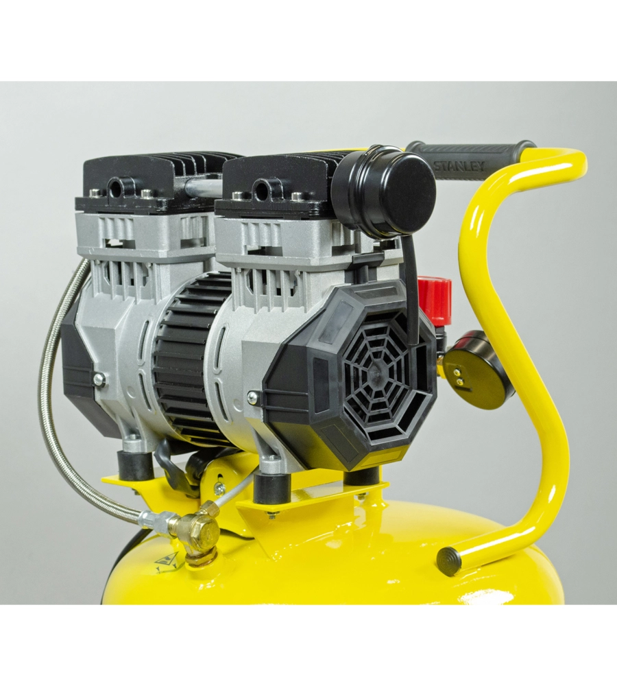 Compressore aria silenziato stanley 50l 1,3 hp