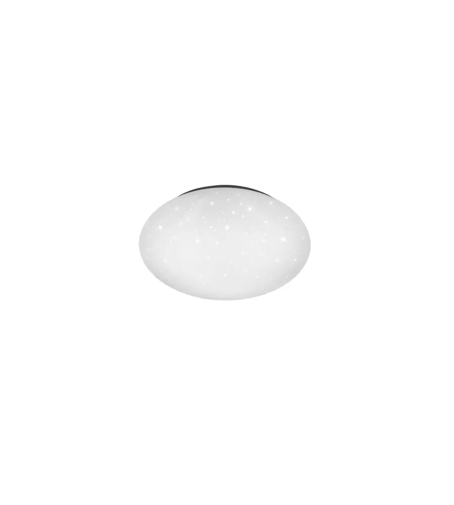Plafoniera "putz" effetto starlight bianco 12w 1160lm 4000k