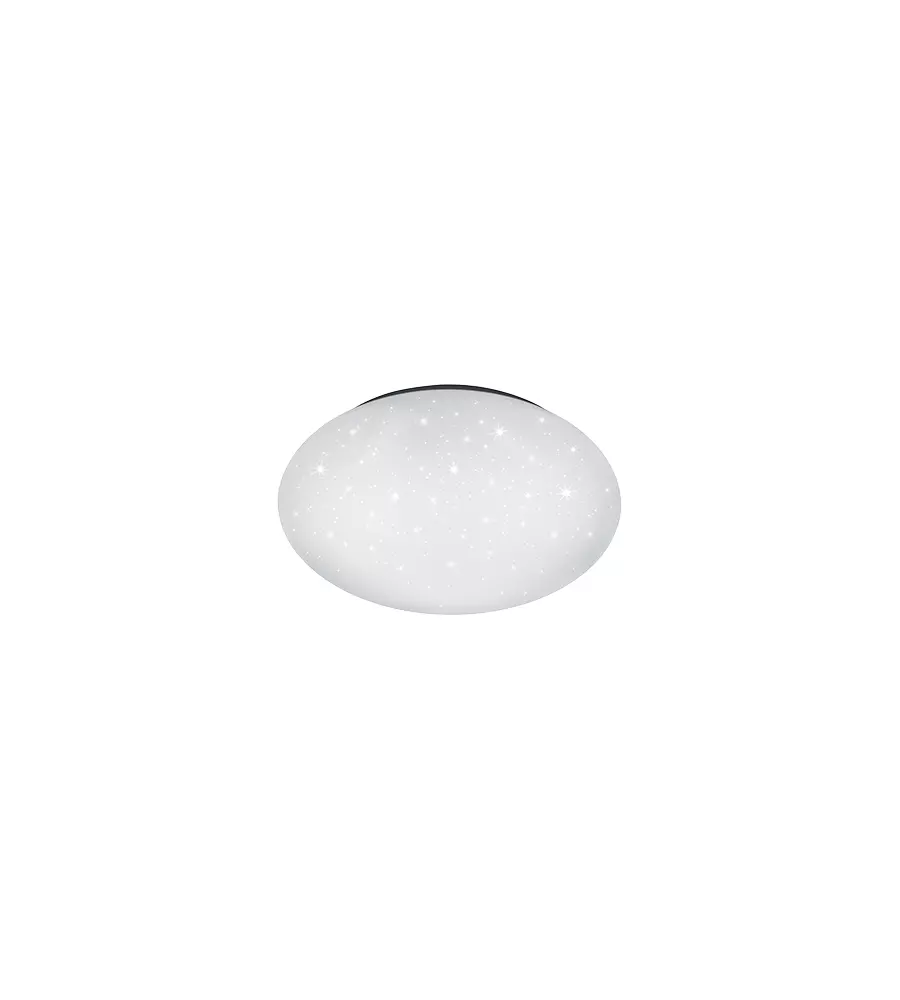 Plafoniera "putz" effetto starlight bianco 15w 1500lm 4000k