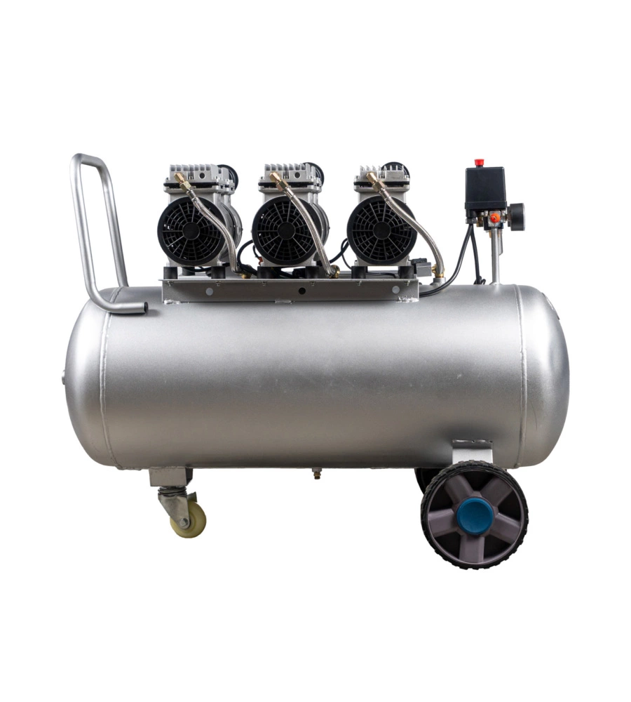Outlet - usato per prova - compressore aria silenziato hyundai 100l 3hp - cod. 65704