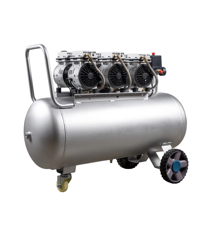 Outlet - usato per prova - compressore aria silenziato hyundai 100l 3hp - cod. 65704
