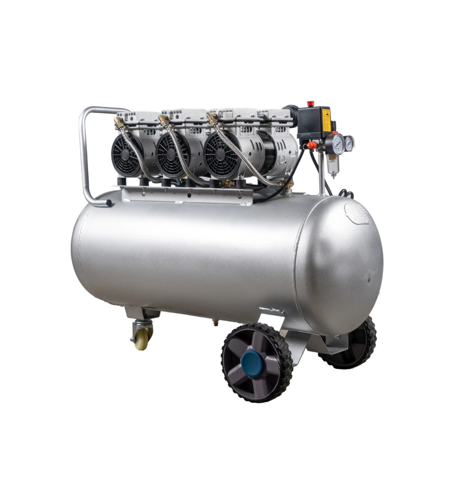 Outlet - usato per prova - compressore aria silenziato hyundai 100l 3hp - cod. 65704