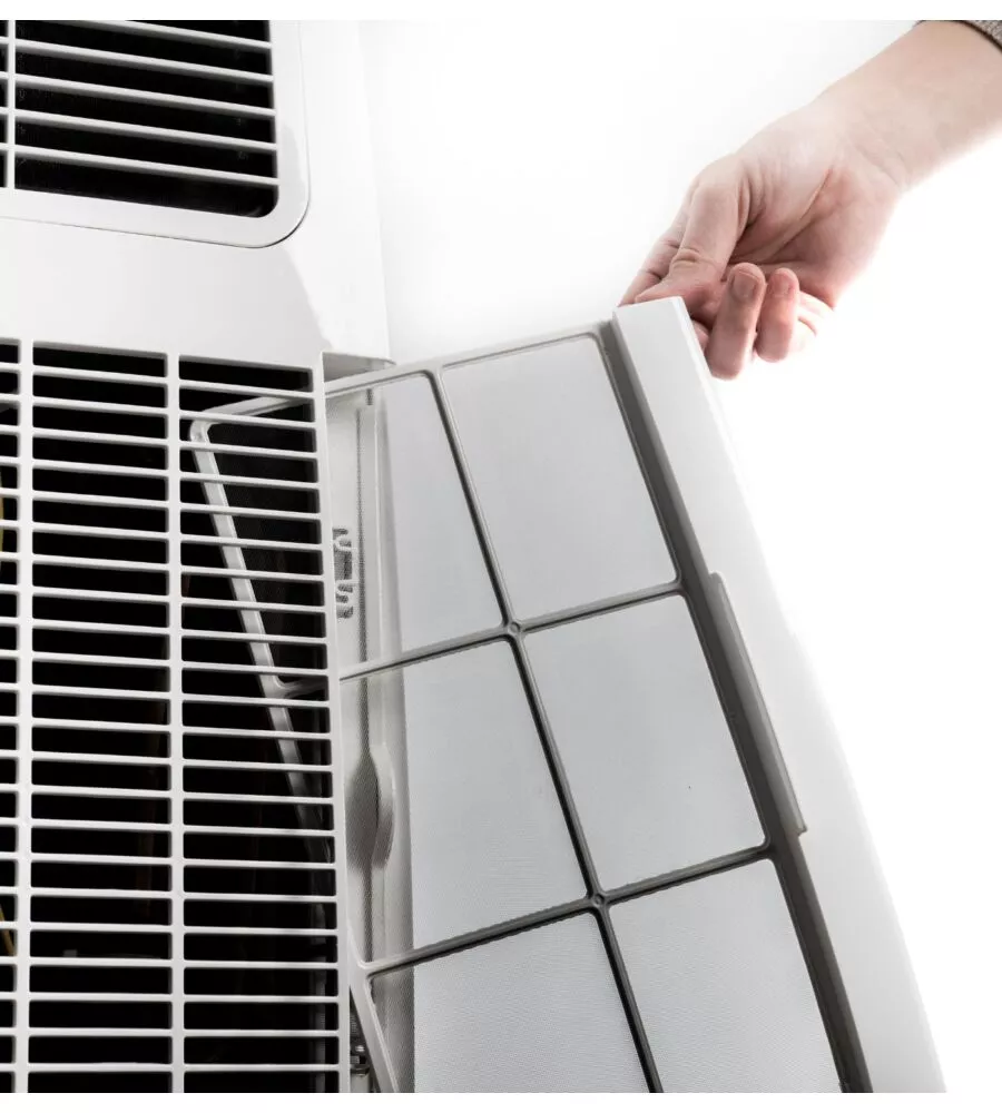 Outlet - difetti estetici - climatizzatore portatile caldo freddo olimpia splendid "dolceclima air pro 14 hp wifi" 14000 btu
