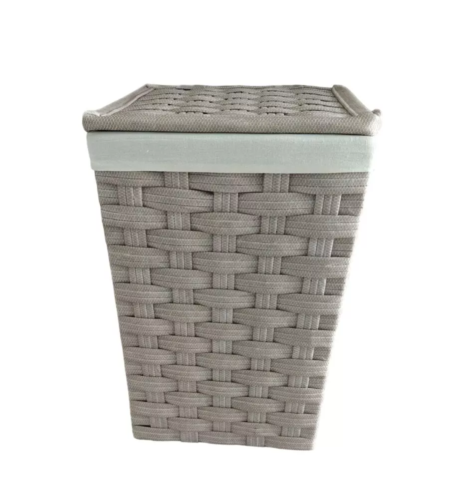 Portabiancheria easy system "medio" beige in tnt 38,5x38,5x57,5 cm