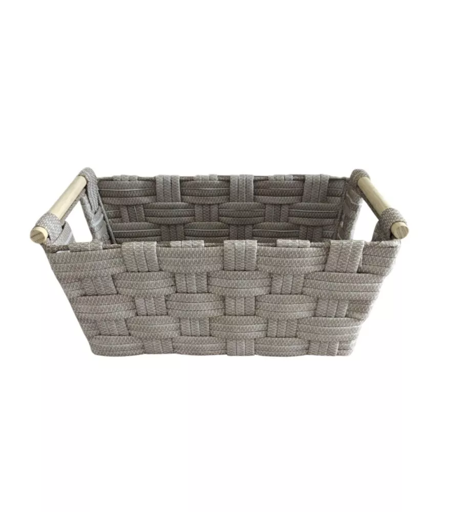 Cestino in tnt easysystem "piccolo" beige 37,5x23,5x16,5 cm