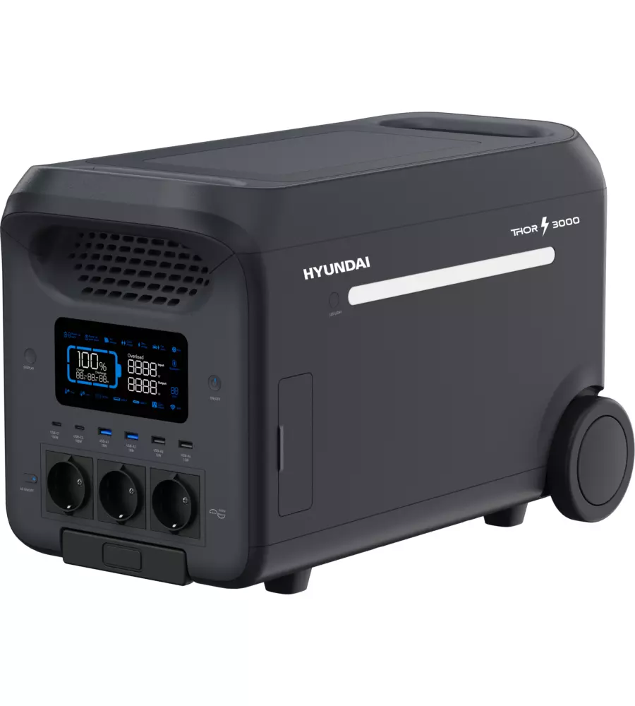 Power station portatile hyundai "thor" 3000 w