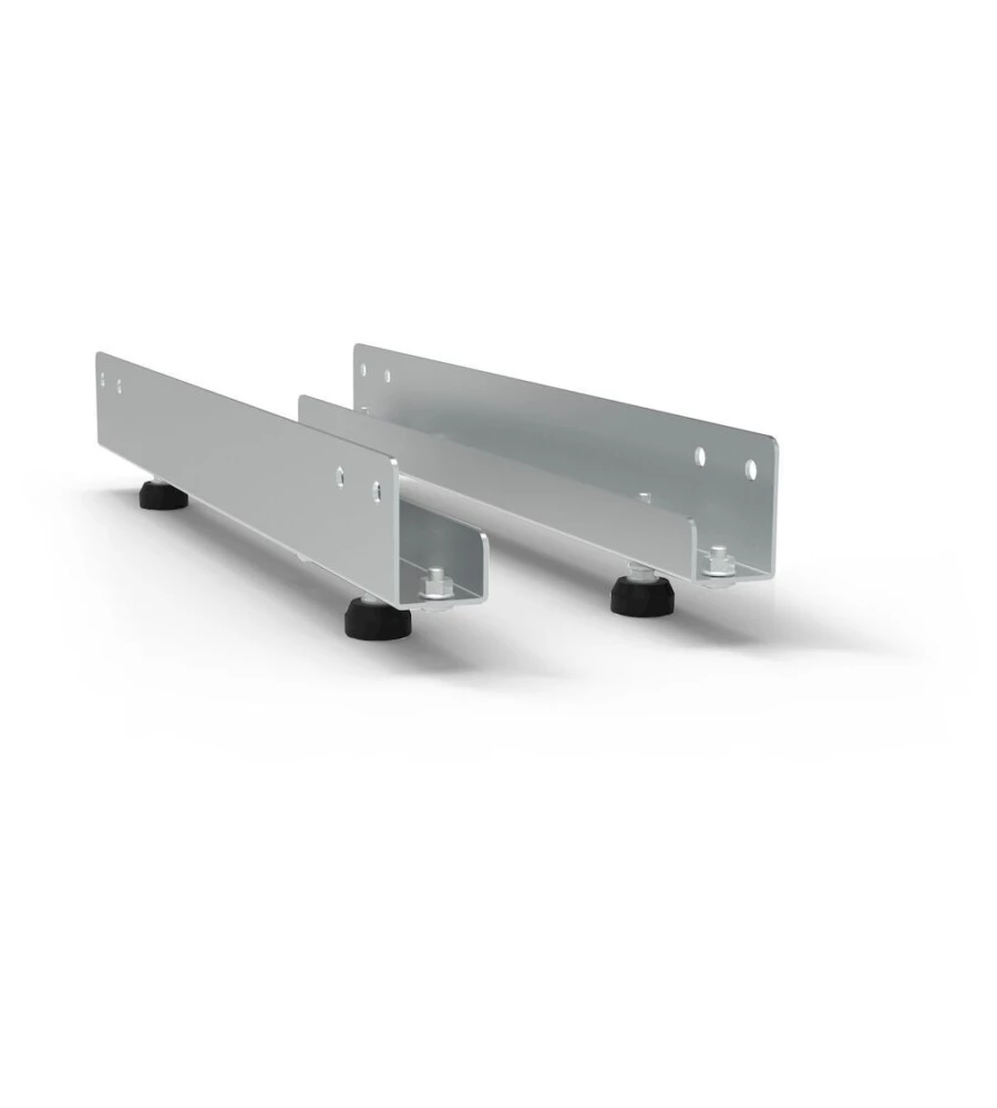 Kit piedini regolabili per moduli garage fima "linea 391" in lamiera zincata 45,1x3,5x6,6 cm