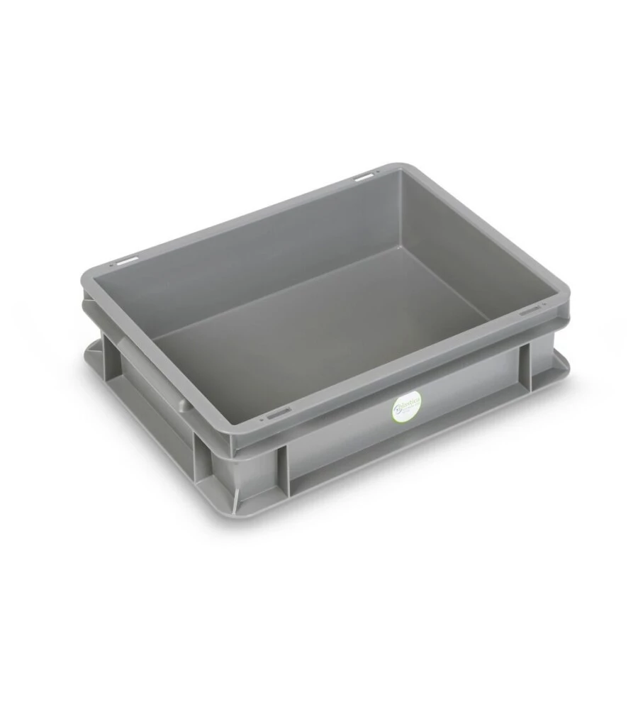 Contenitore europallet fami "euro box" in polipropilene grigio 40x30x10 cm