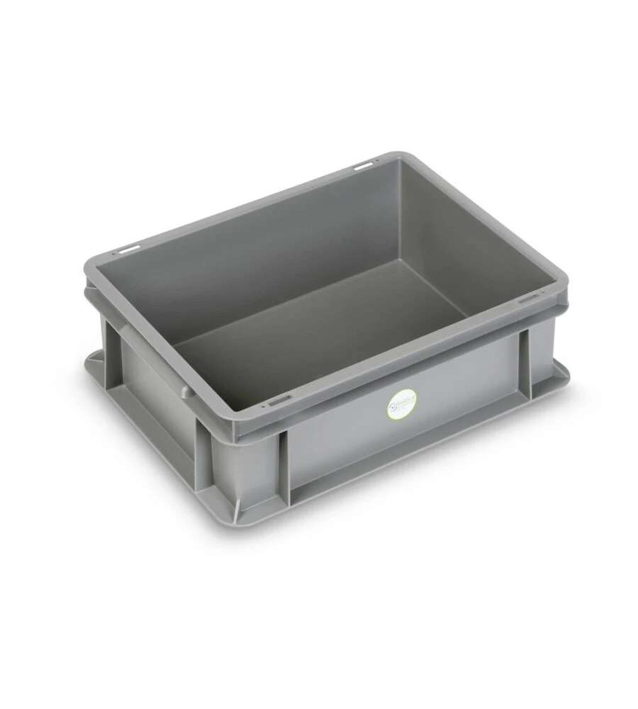 Contenitore europallet fami "euro box" in polipropilene grigio 40x30x13 cm