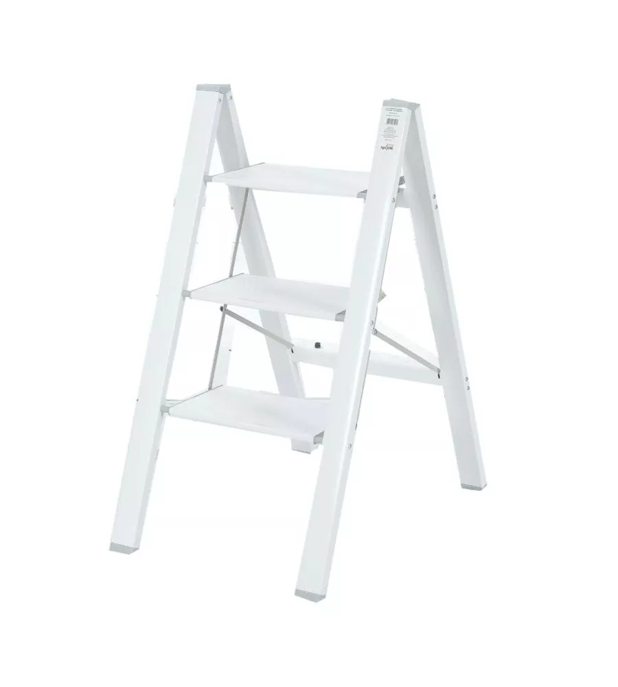 SCALA PIEGHEVOLE EASY SYSTEM IN ALLUMINIO CON 3 GRADINI PORTATA 150 KG
