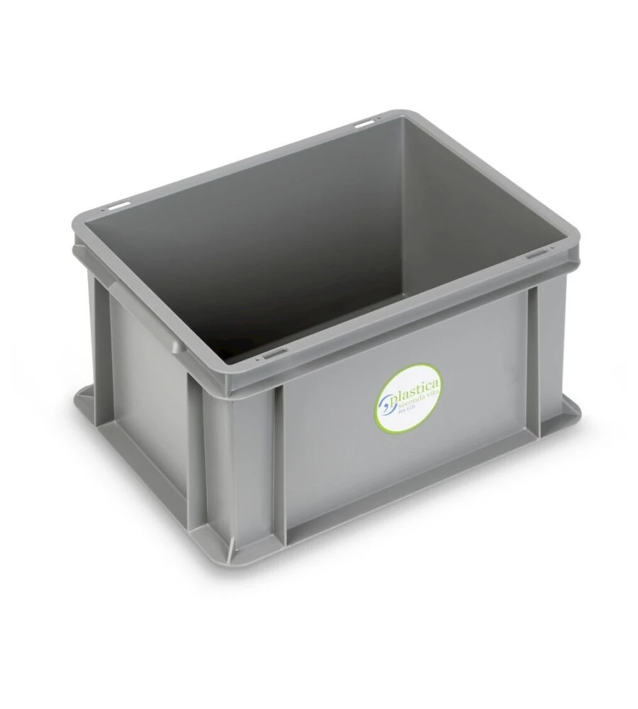 Contenitore europallet fami "euro box" in polipropilene grigio 40x30x22 cm