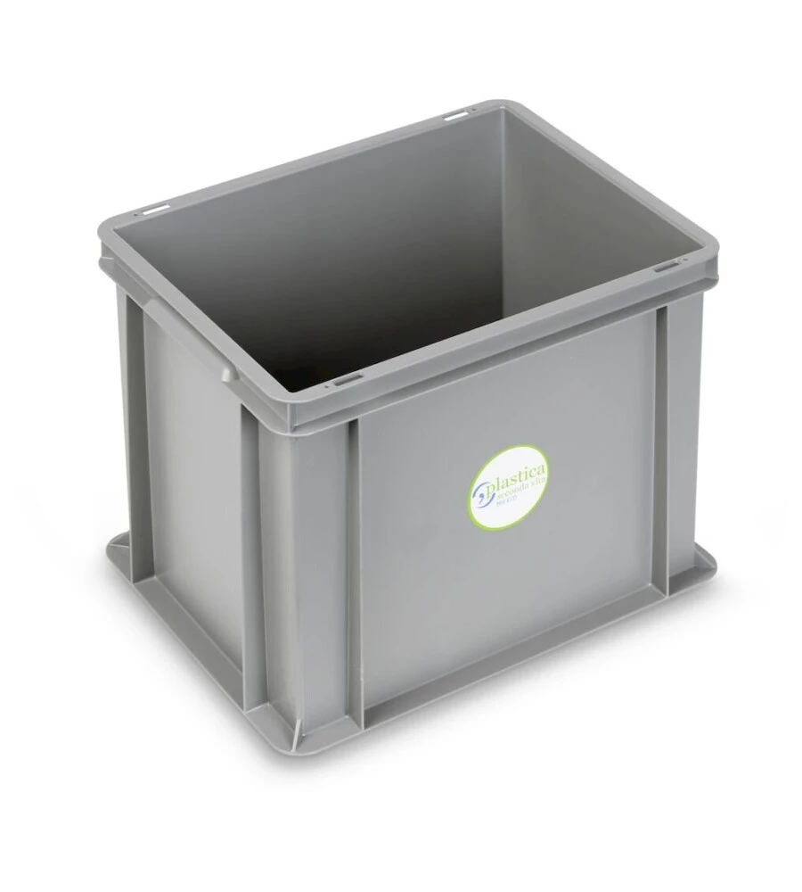 Contenitore europallet fami "euro box" in polipropilene grigio 40x30x32 cm