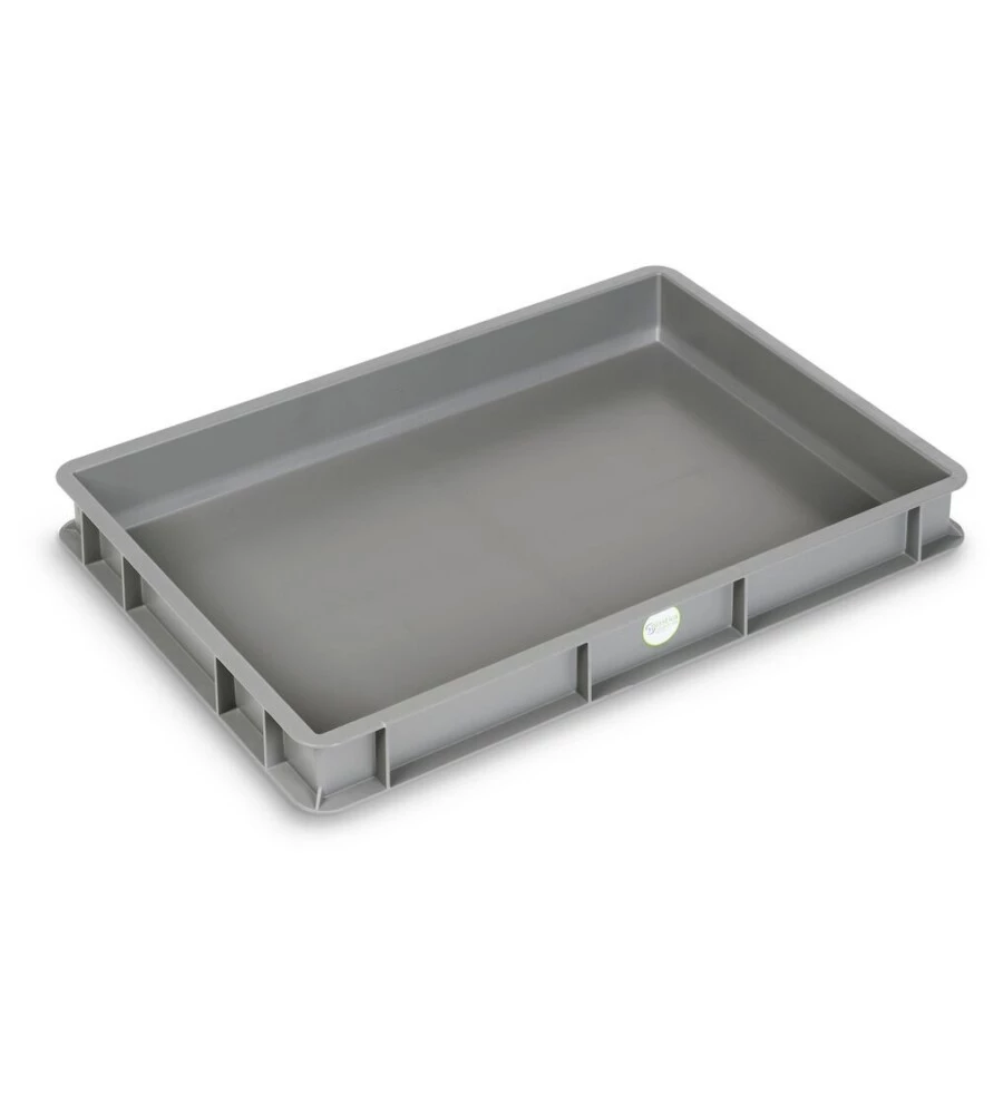 Contenitore europallet fami "euro box" in polipropilene grigio 60x40x7 cm
