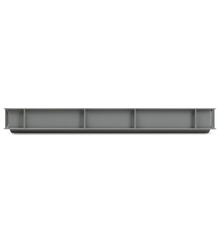 Contenitore europallet fami "euro box" in polipropilene grigio 60x40x7 cm