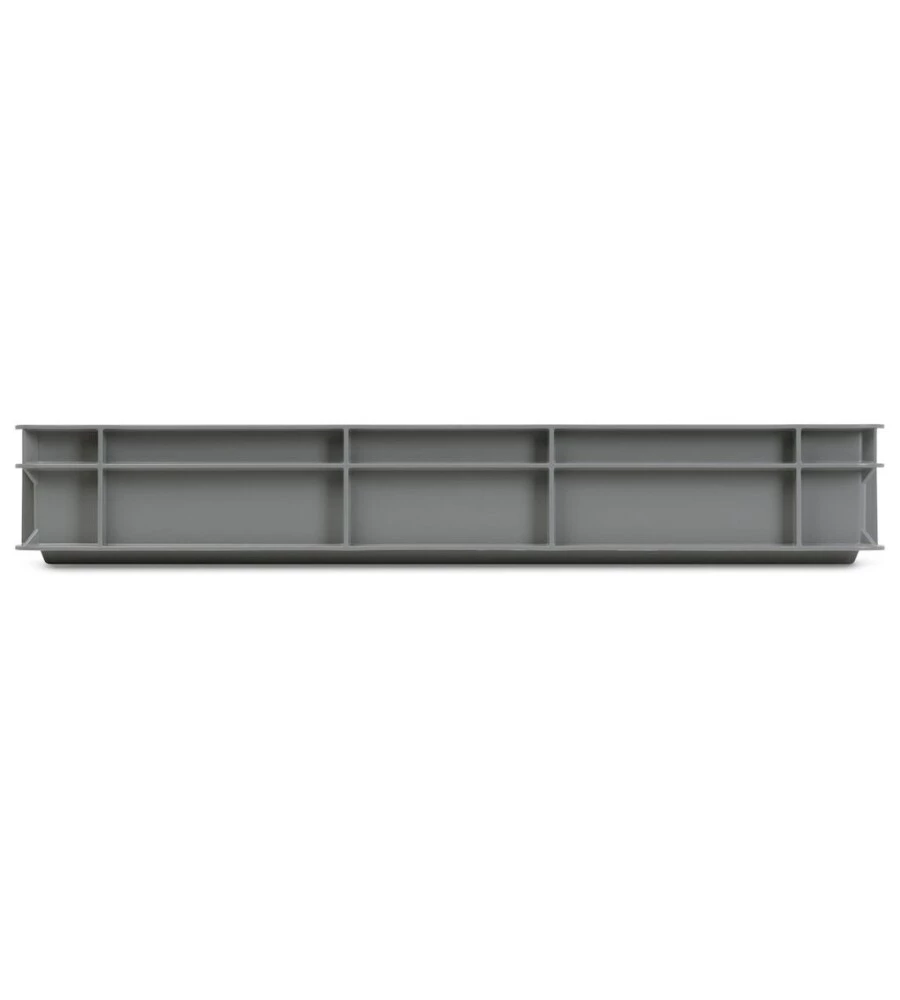 Contenitore europallet fami "euro box" in polipropilene grigio 60x40x10 cm