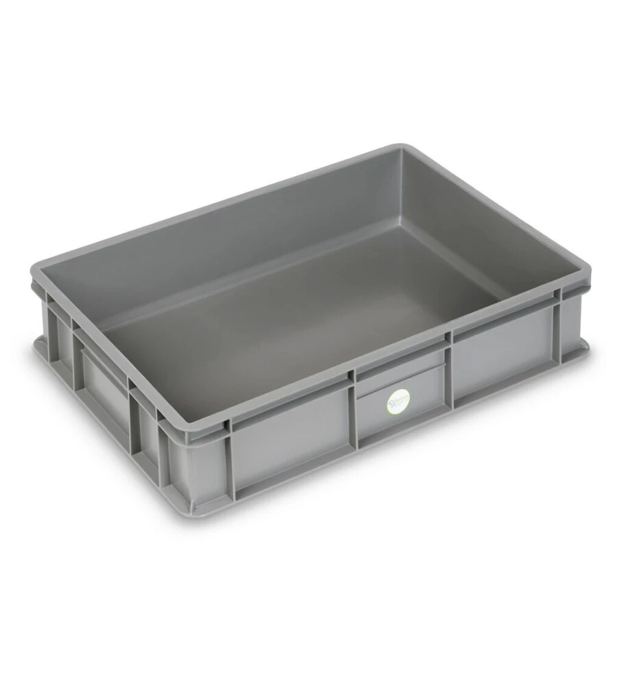 Contenitore europallet fami "euro box" in polipropilene grigio 60x40x13 cm