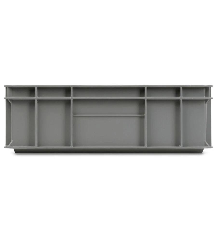Contenitore europallet fami "euro box" in polipropilene grigio 60x40x13 cm
