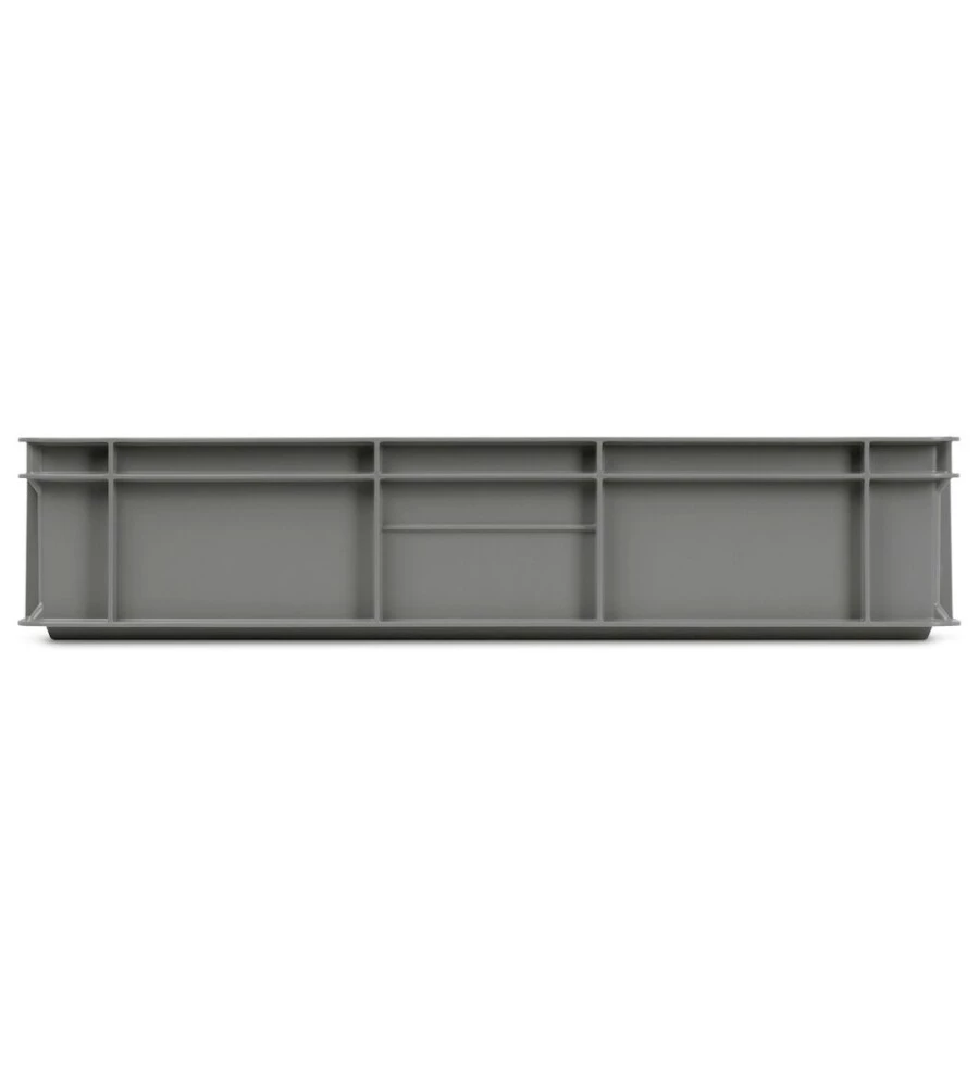 Contenitore europallet fami "euro box" in polipropilene grigio 60x40x13 cm