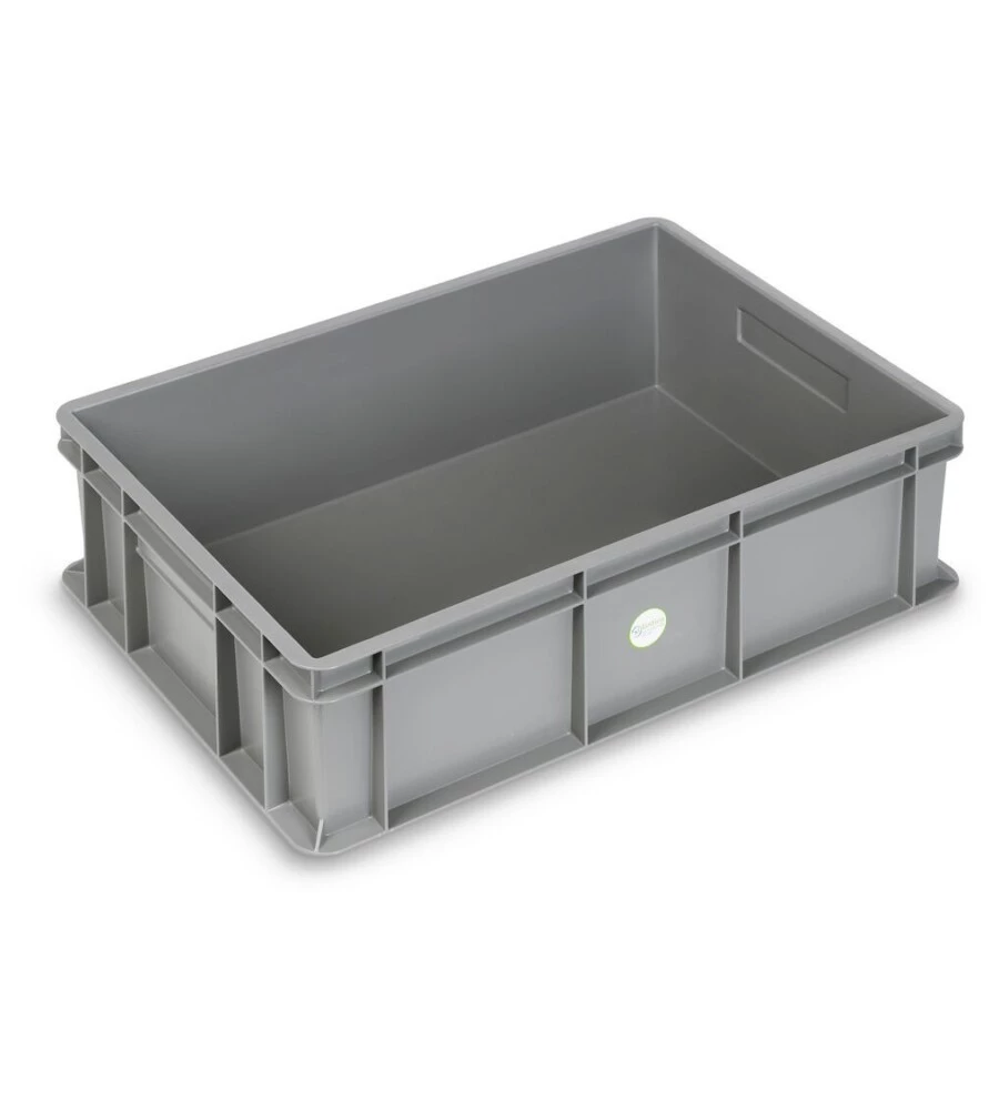 Contenitore europallet fami "euro box" in polipropilene grigio 60x40x17 cm