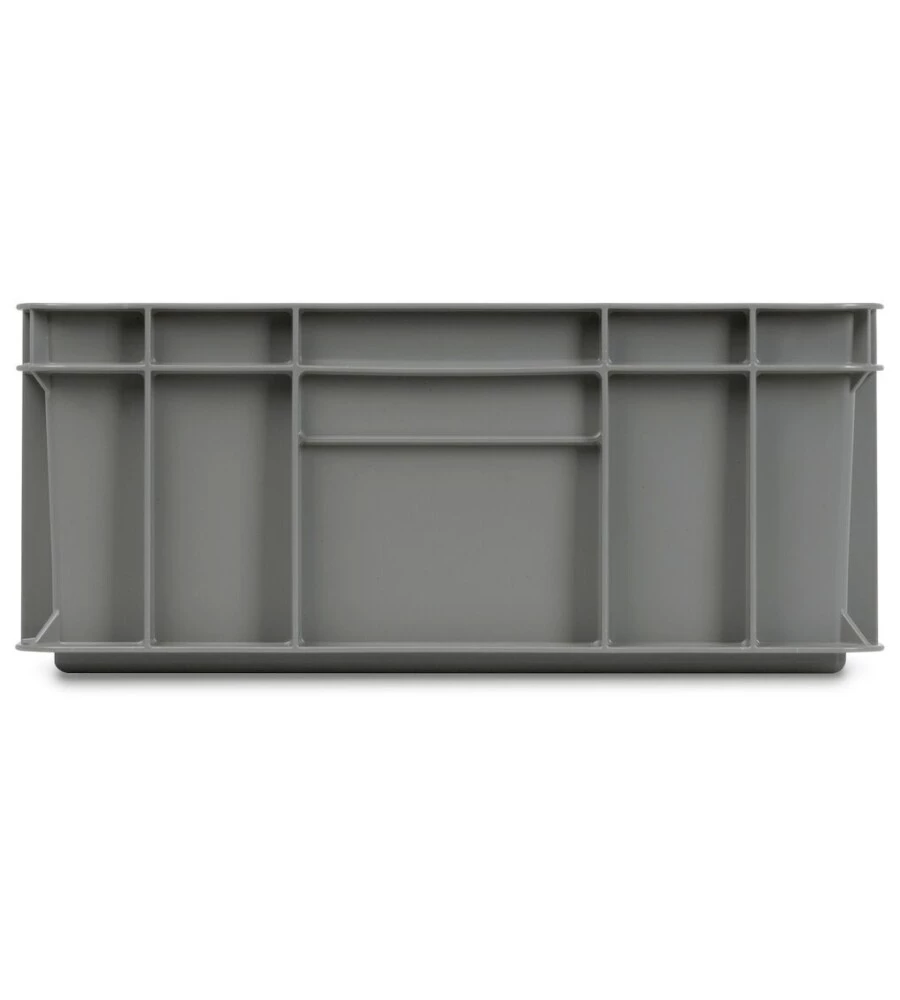 Contenitore europallet fami "euro box" in polipropilene grigio 60x40x17 cm