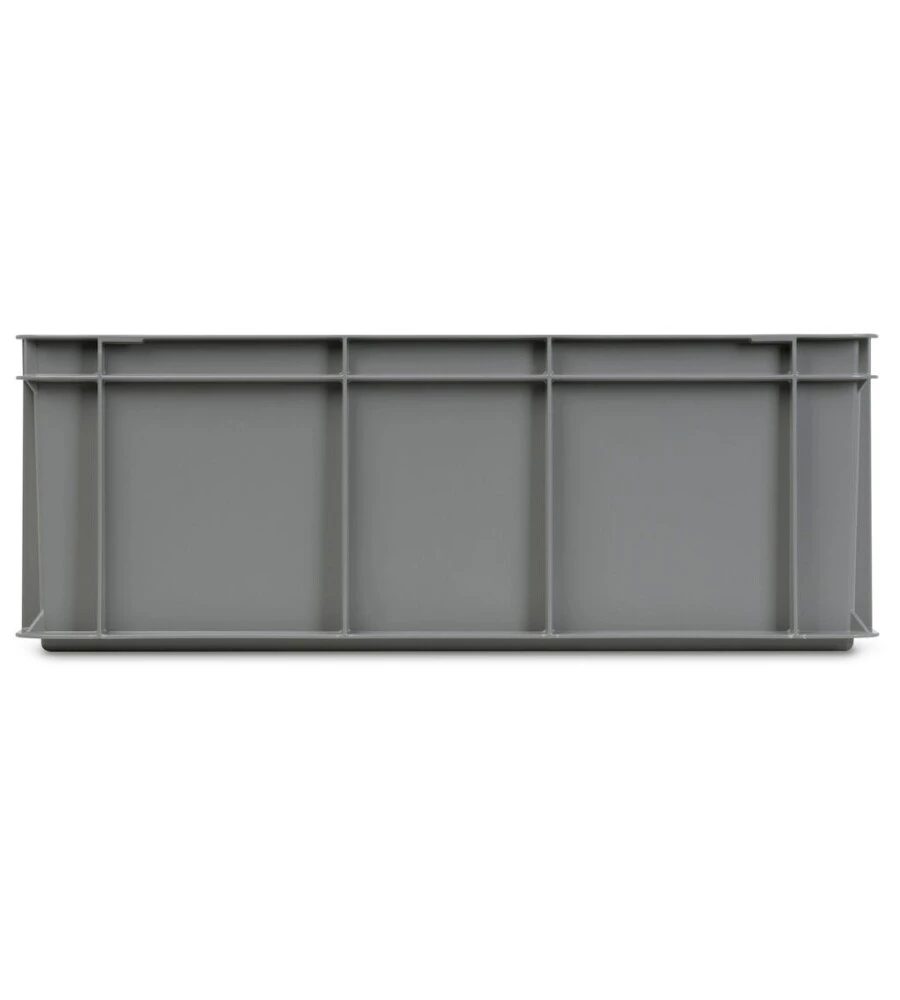 Contenitore europallet fami "euro box" in polipropilene grigio 60x40x22 cm