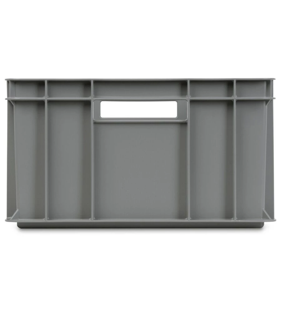 Contenitore europallet fami "euro box" in polipropilene grigio 60x40x22 cm