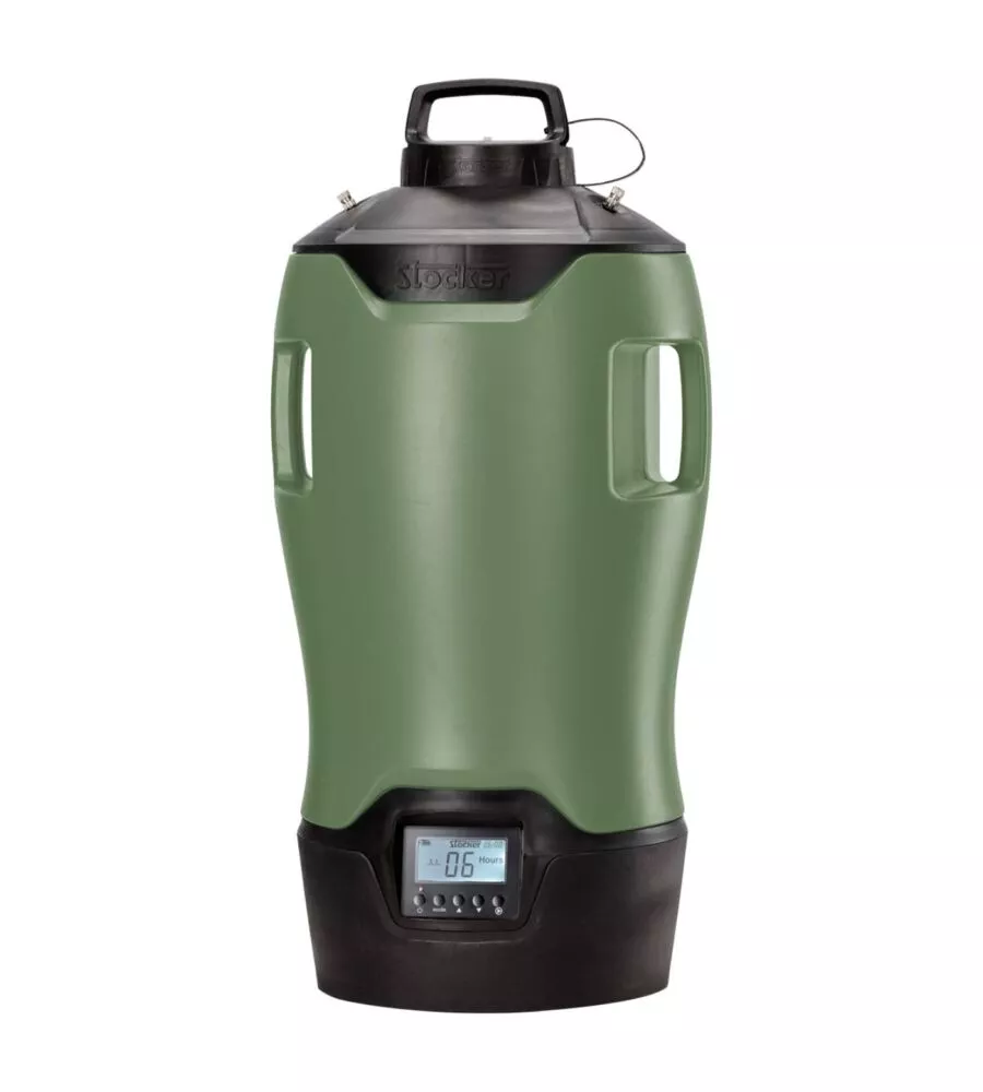 Geyser nebulizzatore antizanzare a batteria stocker "e-25 mi" verde 25l 5 bar 21v solo corpo macchina caricabatterie incluso