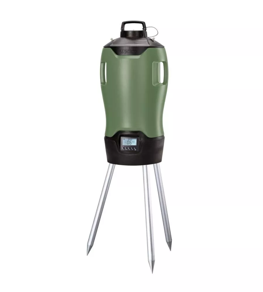 Geyser nebulizzatore antizanzare a batteria stocker "e-25 mi" verde 25l 5 bar 21v solo corpo macchina caricabatterie incluso