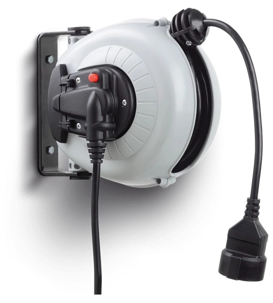 ARROTOLATORE ELETTRICO FAMI CON PRESA SCHUKO 13X22,5X18 CM