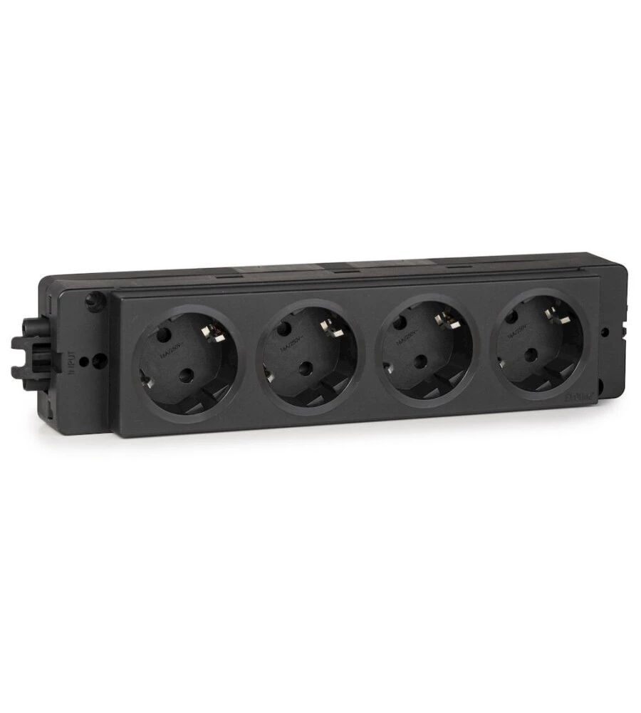 Presa schuko multipla fami 4 scomparti
