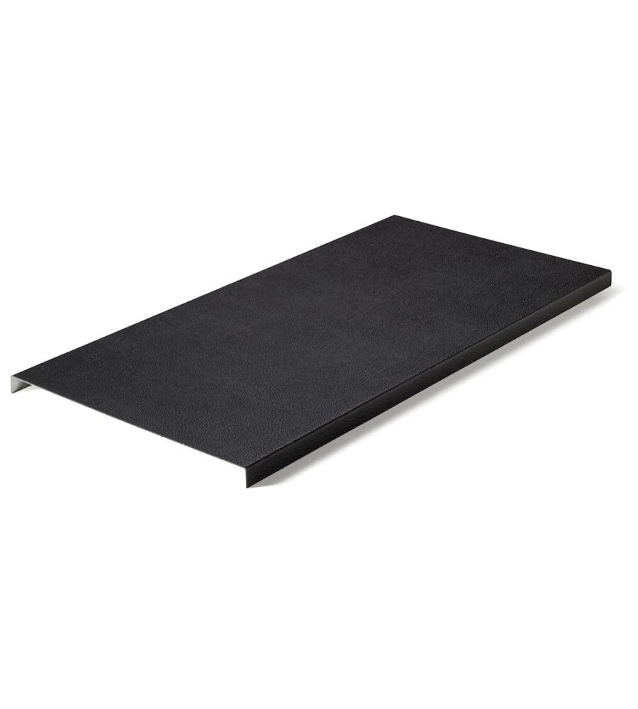 Copertura per piano fami in acciaio gommato 102,8x75,4x2,2 cm