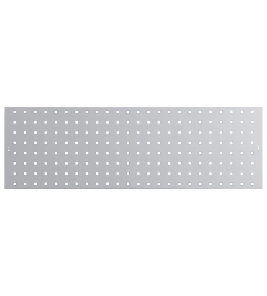 Pannello foro quadro portautensili fami in acciaio grigio 95,3x4x30,4 cm