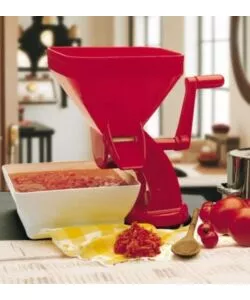 Spremipomodoro manuale "master" in polipropilene rosso