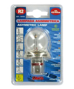 LAMPADA ASIMMETRICA 12V 45/40W P45T  58000