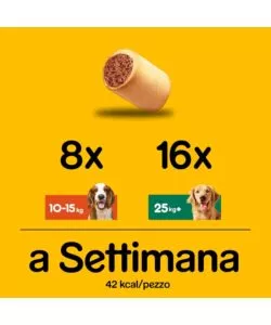 Biscotti per cani pedigree "markies original" adulto di tutte le taglie con vitamine, calcio e omerga 3 500 gr