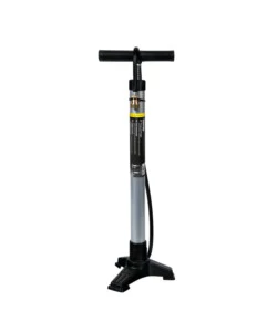 Pompa per bicicletta lampa "tre piedi" in acciaio - 94214