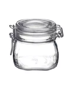 Barattolo in vetro con chiusura ermetica bormioli 'fido' 500 ml