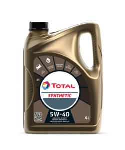 OLIO MOTORE 'TOTAL SYNTHETIC 5W40', 4 LITRI
