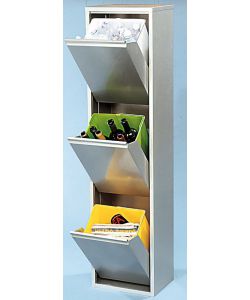 MOBILECO 3 SECCHI 18 LITRI GRIGIO