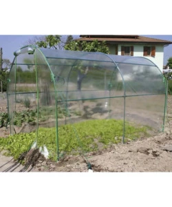 Telo di ricambio verdemax per serra premium in plastica trasparente 200x300x180 cm