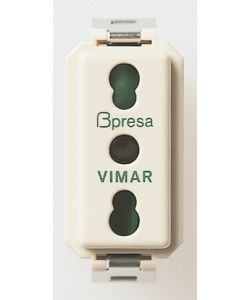 PRESA 2P+T 16A P17/11 8000 - VIMAR.