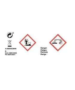Antialga per piscine da esterno gre 5 l