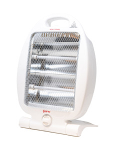 STUFA AL QUARZO IGNIP CON POTENZA REGOLABILE DA 400 A 800 WATT, 220-240 V E 50/60 HZ
