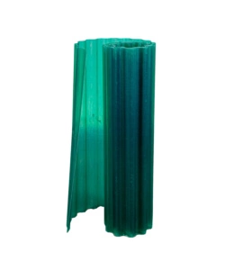 Vetroresina - rotolo da 1x5 metri colore verde - onduline.