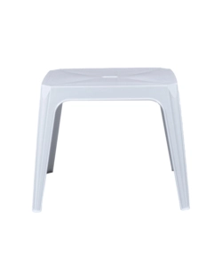 Tavolo per bambini "baby dady" in polipropilene bianco 48x56x45 cm