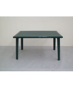 TAVOLO DA GIARDINO VERDE 'DOMINGO' - 130x75x73 cm.