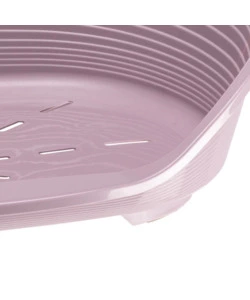 Cuccia da interno per cani e gatti "siesta deluxe 4" fucsia, 61,5x45x21,5 cm - ferplast