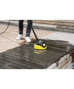 Spazzola lavasuperfici per idropulitrici karcher "t5" con paraspruzzi