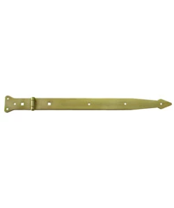 Bandella a cerniera, leggera 400 x 45 x 3,0 mm. - zincato giallo